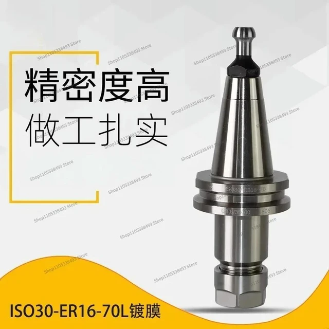 Alt view image 2 of 3 - For ISO30-ER20A-100 Engraving Machine, Tool Holder, Mini Woodworking Tool Holder, High-precision Numerical Control Tool Handle