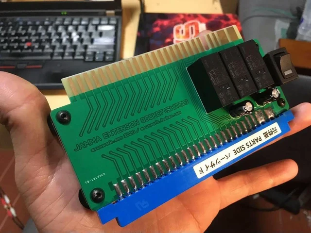 Alt view image 2 of 3 - Arcade Frame Substrate JAMMA Independent Power Switch Board