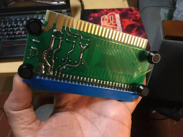 Alt view image 3 of 3 - Arcade Frame Substrate JAMMA Independent Power Switch Board