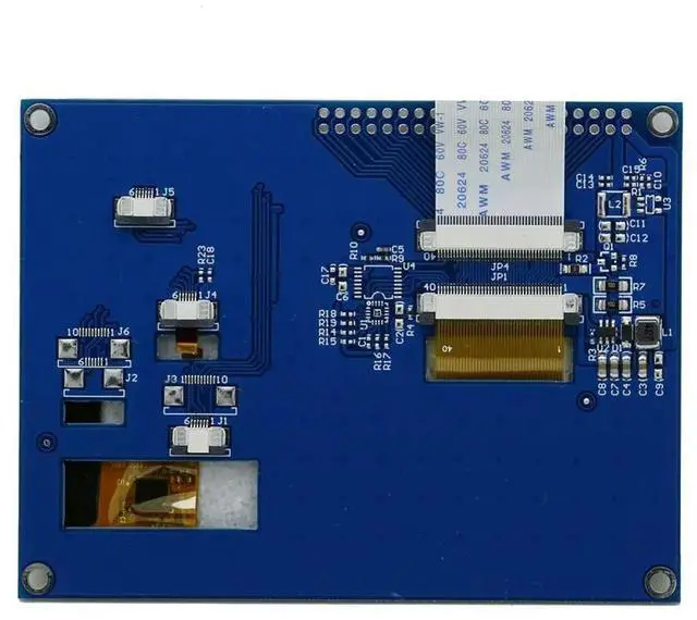 Alt view image 2 of 3 - 4.3-inch Capacitive Touchscreen Module with RGB Interface, Resolution 480X272, RK043FN02H-CT