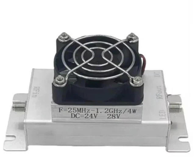 Main image of High Efficiency 4W Broadband Power Amplifier Module 25Mhz-1.2Ghz RF Module for RF Amplifiers