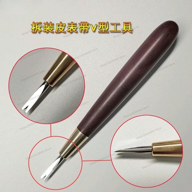 Alt view image 2 of 3 - For Watch Repair Tool Traceless Disassembly Belt Special Tool Watch Leather Strap Disassembly Tool Gangyuan Precision Watch