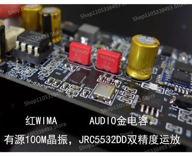 Alt view image 3 of 3 - For Bluetooth 5.4 AK4493 ES9039 ES9038 Decoding, Analog Input APTX HD LDAC LHDC