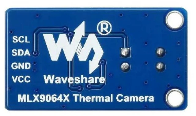 Main image of Waveshare MLX90641 IR Array Thermal Imaging Camera, 16×12 Pixels, 55° FOV, I2C
