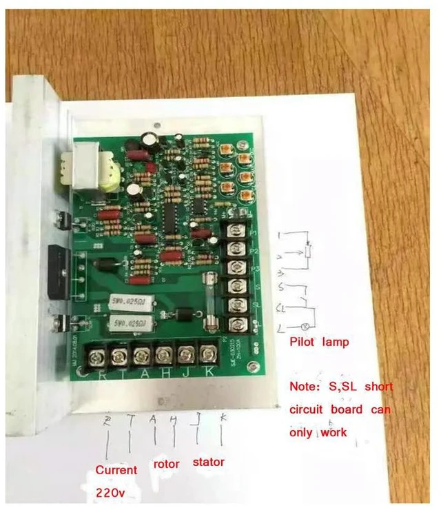 Alt view image 3 of 3 - DC Motor Control Board DC Motor Speed Control Board 220V Brushed DC Motor Controller Circuit Board