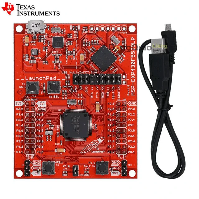 Alt view image 2 of 3 - MSP-EXP430F5529LP Development Board: MSP430F5529 LaunchPad with Simulation