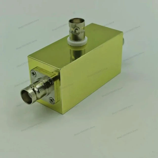 Alt view image 3 of 3 - For Sampling Resistor, Voltage Divider Resistor Box, Shielding Shell, Interface BNC Supports Custom Resistance, Laser Marking