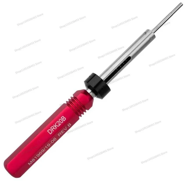 Alt view image 3 of 3 - For M81969/19-06 DRK20B Needle Withdrawal Tool MS26482/J598 Series 20 #terminal