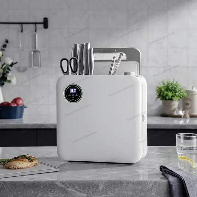 Alt view image 2 of 3 - For Knife Disinfection Machine, Can Store Knives, Chopsticks, Tableware, Drying Machine, Household Small Knife Holder