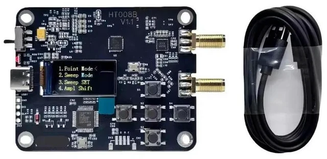 Main image of HT008B Microwave signal Source Generator 50-6400 MHZ Sine Wave Low-phase Noise Sweep Point Frequency