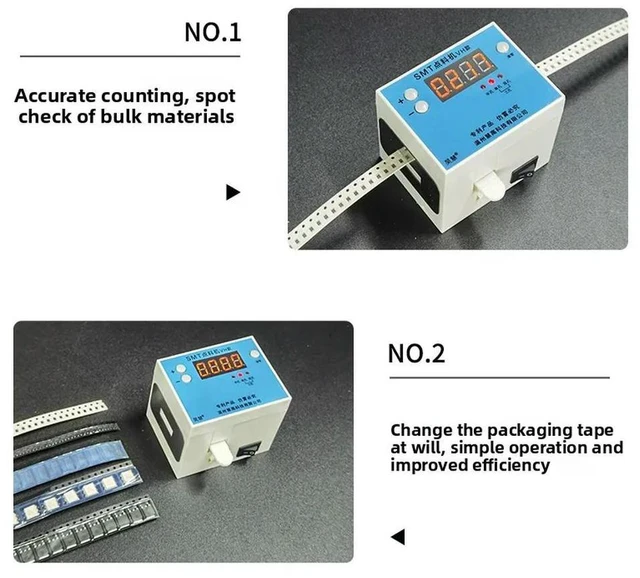 Alt view image 2 of 3 - Haohui Mini SMD SMT Component Counter Electronic Component Counting Machine