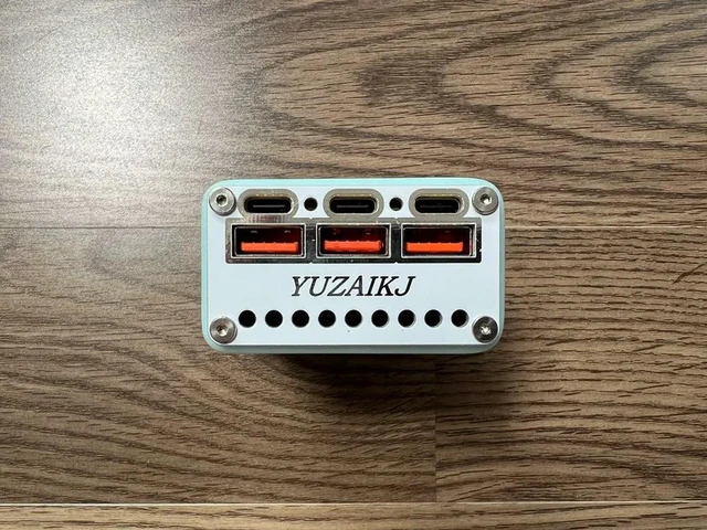 Alt view image 3 of 3 - 420W Fast Charging Module, VOOC Color Screen, Car-mounted Desktop Charger, Multi-port, Multi-protocol Fast Charging, SCP