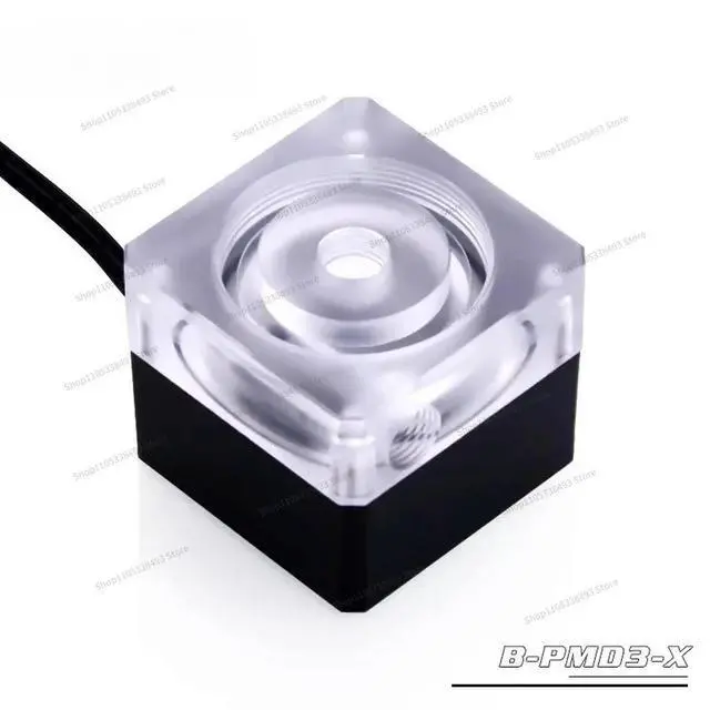 Alt view image 2 of 3 - For B-PMD3-X Water Cooling DDC Silent Automatic Speed Regulation 12V Head 6 Meters Flow Rate 700L/H