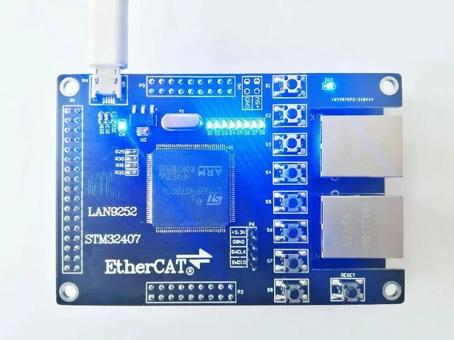 Alt view image 2 of 3 - Lan9252 Lan9252 Slave Lan9252 Development Board Ethercat Slave 16io Cia402