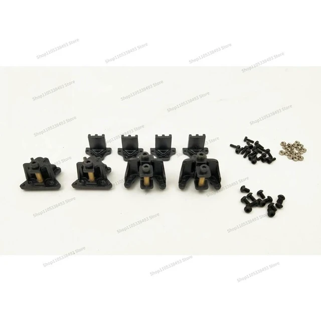 Alt view image 3 of 3 - For 1/14 Truck Model, Tractor, Dump Truck Single Bridge Rear Suspension Lug, Steel Plate Seat