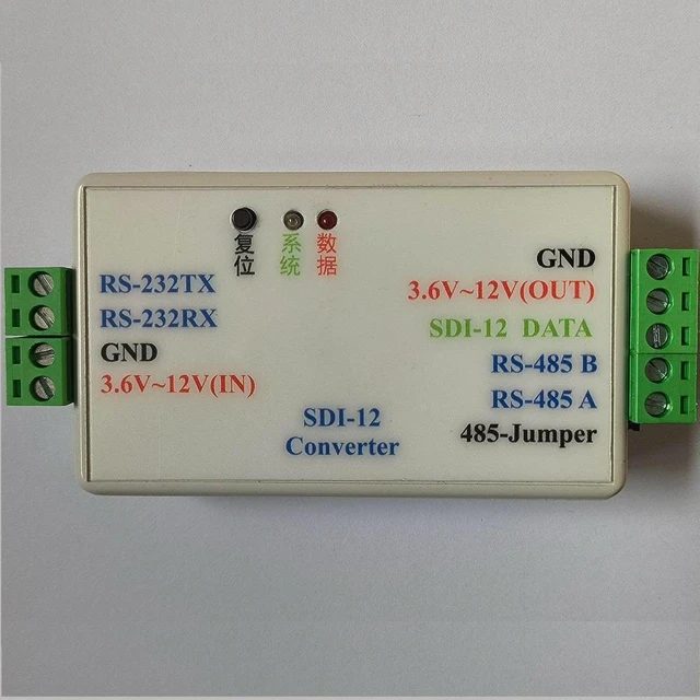 Alt view image 2 of 3 - RS232 TTL RS485 to SDI-12 Protocol Capture Debugger Multifunction Converter