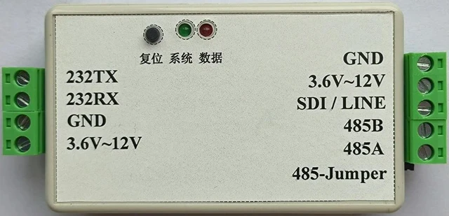 Alt view image 3 of 3 - RS232 TTL RS485 to SDI-12 Protocol Capture Debugger Multifunction Converter