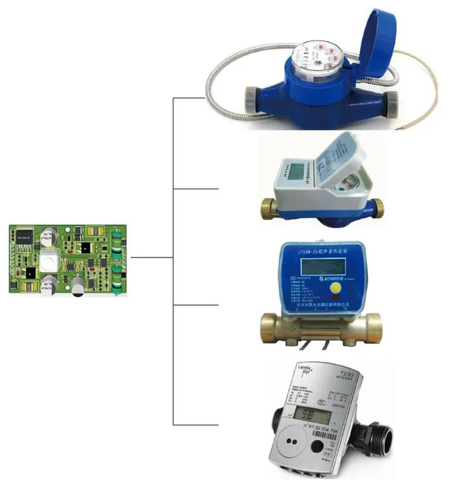 Alt view image 3 of 3 - MBUS to TTL/RS232 Embedded Module Bare Board Centralized Collector Meter Reading Master with 500 Meters