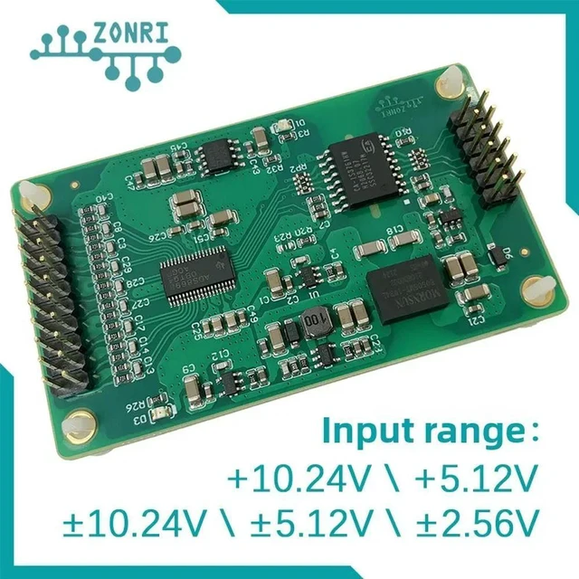 Alt view image 3 of 3 - ADS8698 18Bit 500Ksps 8-Channel Isolated SAR ADC Module