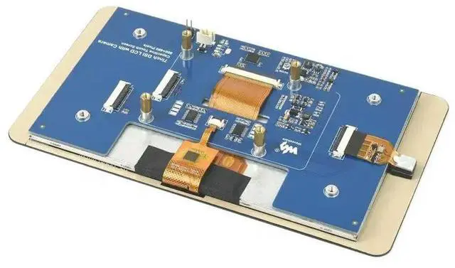Alt view image 2 of 3 - 7inch Capacitive Touch Display For Raspberry Pi, With 5MP Front Camera, 800×480, DSI Interface