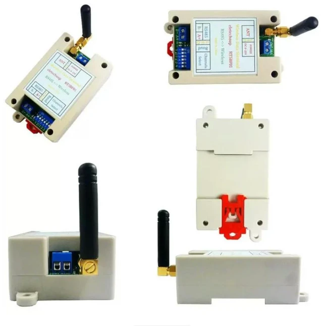 Alt view image 2 of 3 - RT5BF01 DC 12V/24V DIP Switch RS485 Transmitter and Receiver Modbus RTU Module