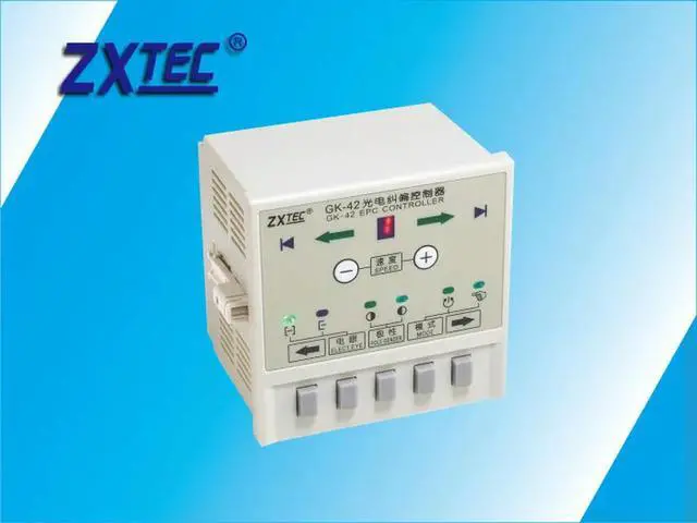 Alt view image 2 of 3 - Industrial Control GK-42 Photoelectric Automatic Deviation Correction Controller (Speed Adjustable on the Panel)