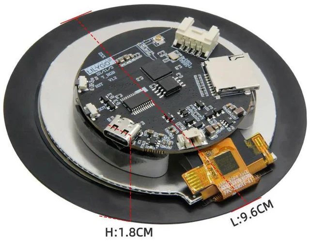 Alt view image 3 of 3 - LILYGO T-RGB ESP32-S3 2.8inch LCD Touch Display, Bluetooth Development Board