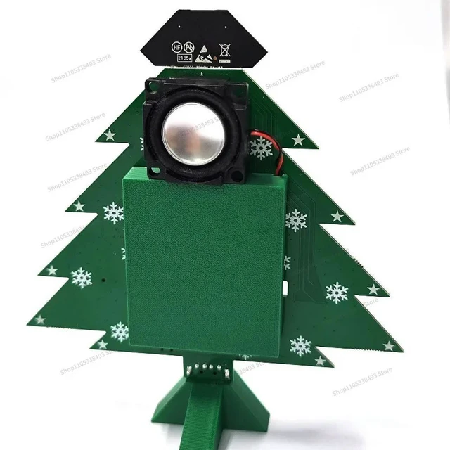 Alt view image 2 of 3 - For Christmas Tree MP3 Player & Bluetooth Speaker, Limited Edition ESP32-Wroom-DA Development Board
