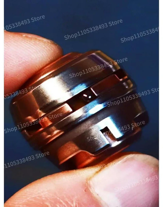 Alt view image 3 of 3 - For Fifth-generation Fingertip Gyro Copper-titanium Alloy Adult Rotary Decompression EDC