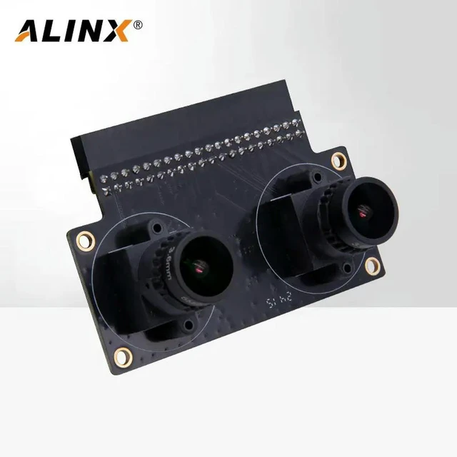 Alt view image 2 of 3 - ALINX Black Gold 5.0million OV5640 Dual Camera Module AN5642