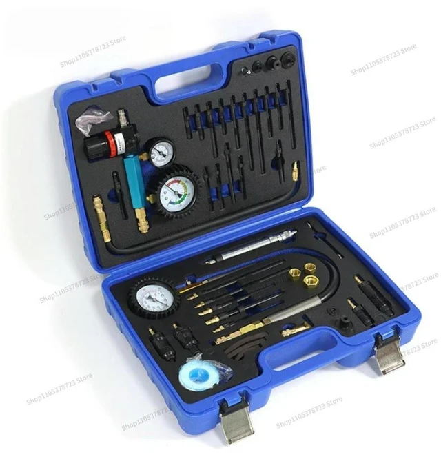 Alt view image 2 of 3 - For 46PC Diesel Meter Diesel Engine Compression Test Kit