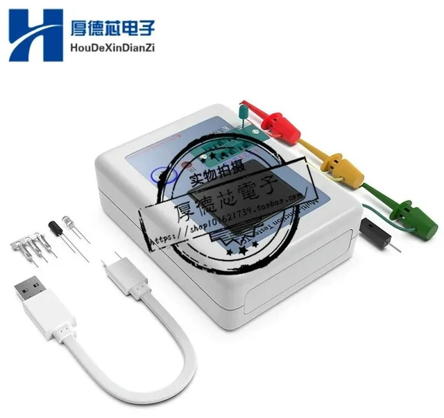 Alt view image 3 of 3 - LCR-TC1 T7T4 Transistor MOS Transistor Tester Graphical Capacitance Inductance ESR Table