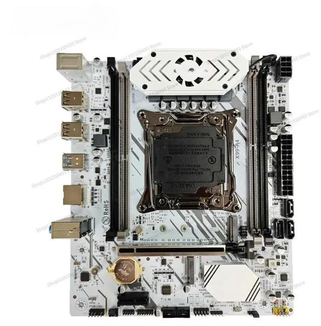 Alt view image 2 of 3 - For Main Board X99A4 Chip DDR4 Main Board LGA 2011-3 Dual Channel