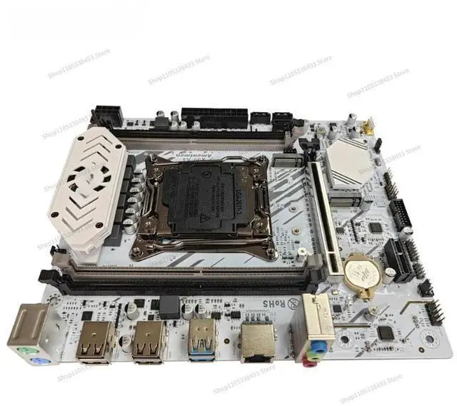 Alt view image 3 of 3 - For Main Board X99A4 Chip DDR4 Main Board LGA 2011-3 Dual Channel