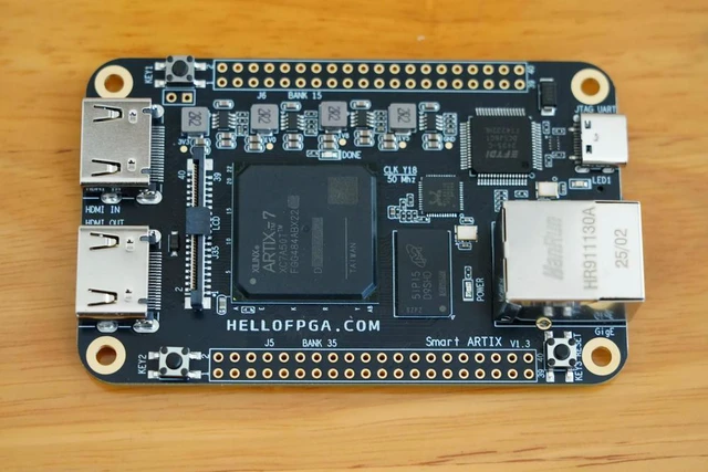 Alt view image 3 of 3 - ARTIX Development board FPGA Minimum System Board XC7A50T-FGG484 (Associated with XC7A35T XC7A100T)