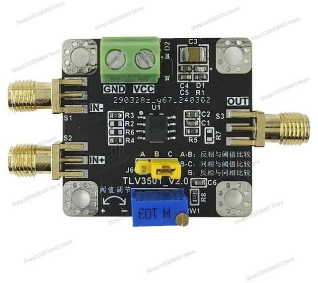 Main image of For TLV3501 Module, in-phase or Inverting 4.5ns High-speed Voltage Comparator, Threshold Adjustable Rail-to-rail Output