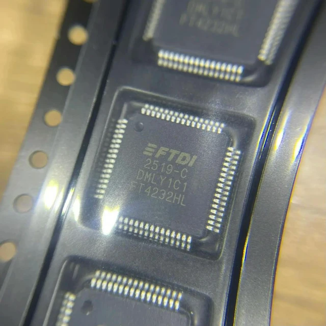 Main image of 5PCS/LOT FT4232HL USB TO UART/MPSSE IC CHIP LQFP-64 100%