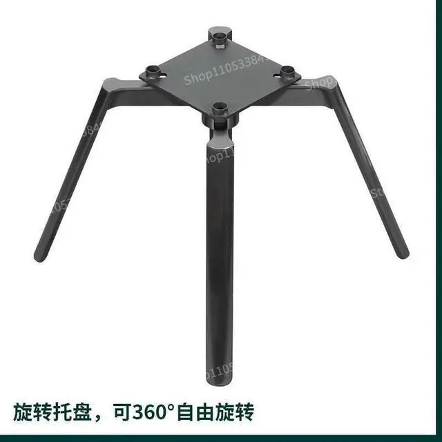 Alt view image 2 of 3 - For Designer Titanium Black Stainless Steel Spider Foot Chair Base Lounge Chair Office Chair Support Foot Accessories Factory