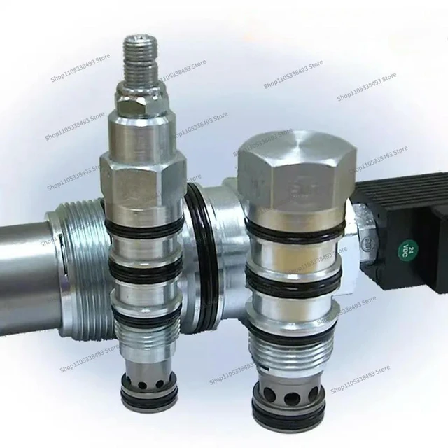 Alt view image 3 of 3 - For Straight V Acting Relief Valve Cartridge Valve Engineering Hydraulic Accessories Sun Valve Parts