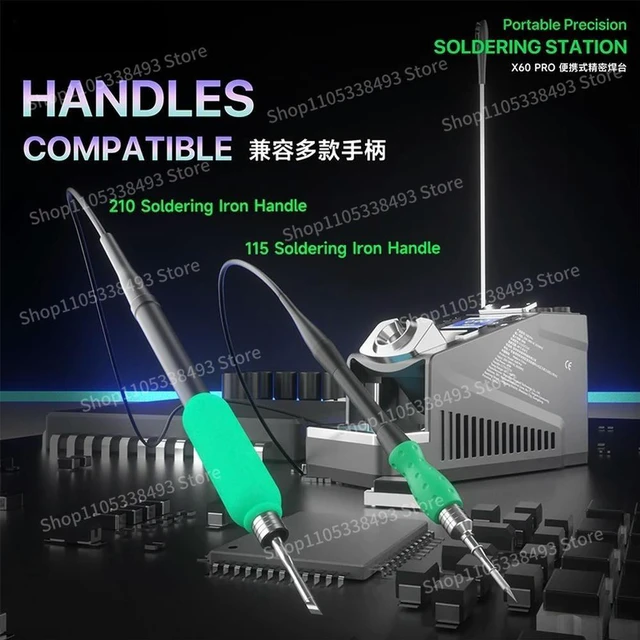 Alt view image 3 of 3 - For Precision Welding Table 2 Seconds Fast Heating Compatible with Two Handles