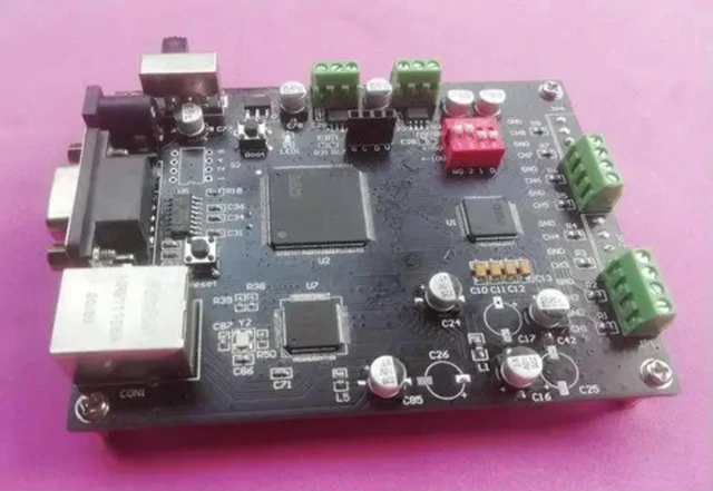 Alt view image 3 of 3 - Ethernet 16-bit 8-channel synchronous ADC data acquisition module AD7606 STM32F103/407