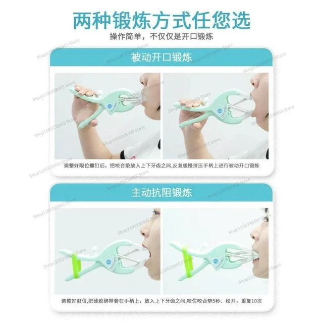 Alt view image 3 of 3 - For Mouth Expander: Postoperative Oral Mouth Opening Mandibular Rehabilitation Exercise Expansion Trainer