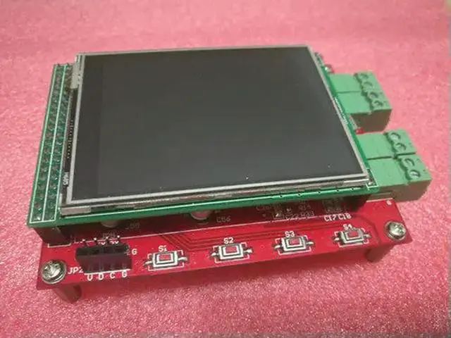 Alt view image 2 of 3 - CNC Current Source uA Constant Current Source Voltage Source Module 2 Channels High-Precision TFT Color Screen Touch Screen