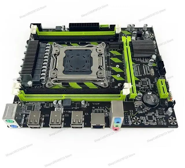 Alt view image 2 of 3 - For X79G 2011 DDR3 Desktop X79 Main Board ECC Support E5 2630 2650 2660v2