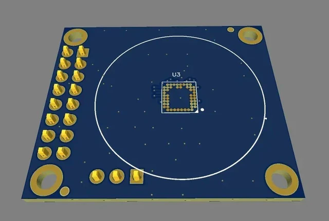 Alt view image 2 of 3 - Accelerator PCR Radar Sensor A121 Chip Development Board Demo Board Radar Level Gauge Level Gauge