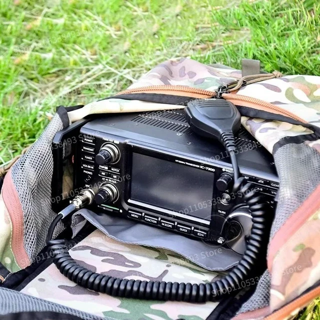 Alt view image 3 of 3 - For IC-7300 Shortwave Radio, Side Handle, Protective Handle Bracket Outdoor ICOM IC-9700