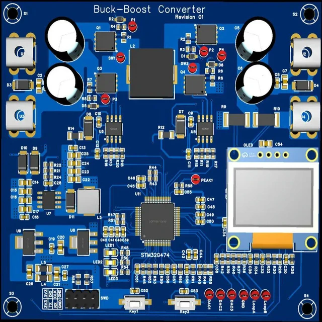 Alt view image 2 of 3 - STM32G474 Buck-Boost Digital Power Development Board HAL Library Functions