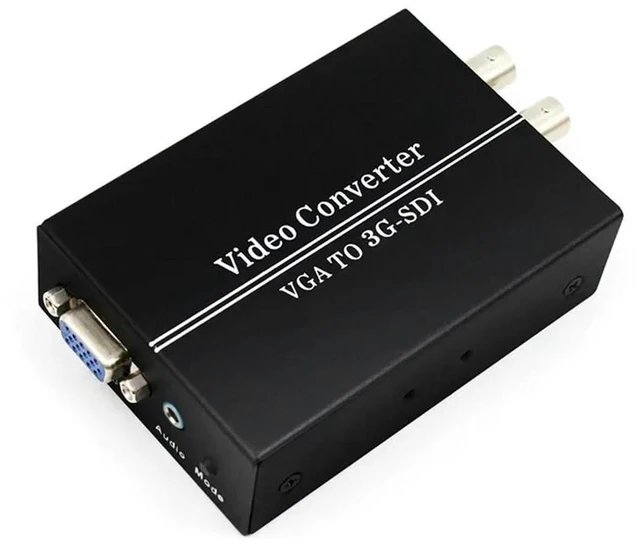 Alt view image 2 of 3 - VGA to SDI Dual high definition converter VGA to SDI Audio Video Converter