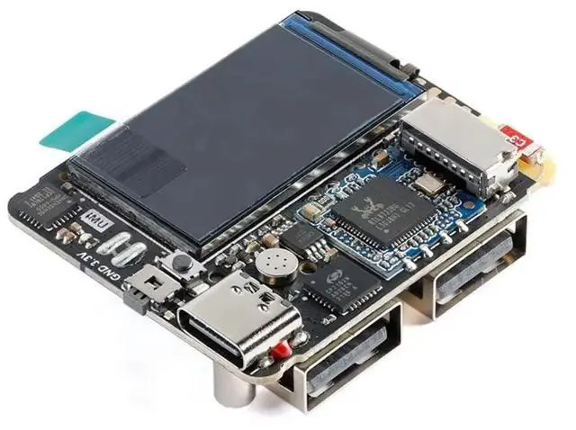 Alt view image 3 of 3 - Quark B Station Small TV Core Board Expansion Board Quantum Project Mini Linux Development Board