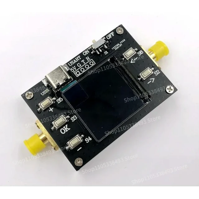 Alt view image 3 of 3 - For 20MHZ-6GHZ Low Noise Programmable Gain Amplifier 31.75DB Dynamic Range with Serial Port CNC